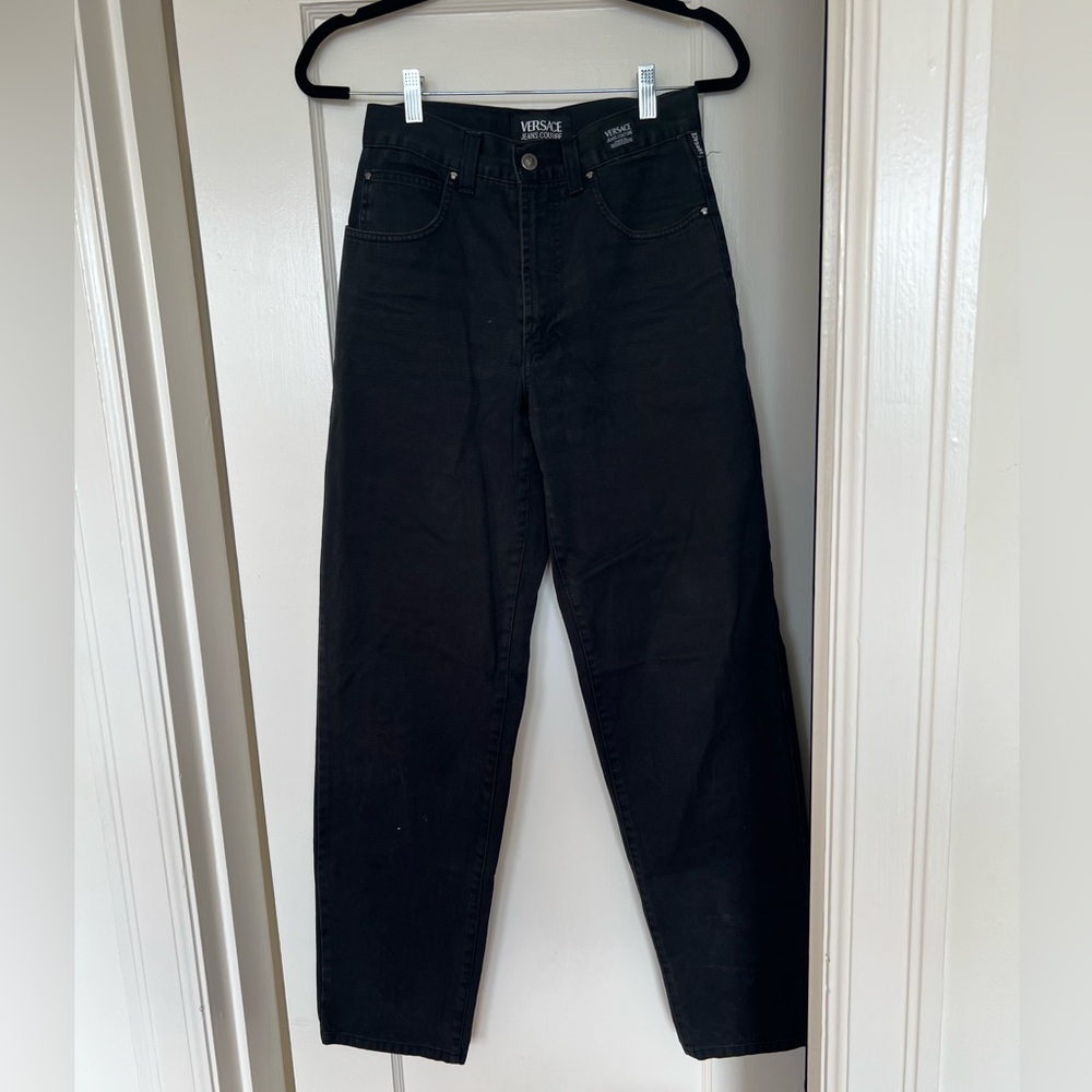Versace jeans in great used condition. No cosmetic flaws, rips or tears